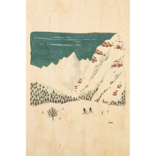 Carte en bois winter freeride W