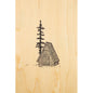 Wood postcard winter refuge W