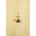 Wooden card winter tipi W