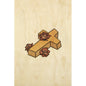 Wood postcard wood + cercueil W