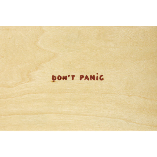 Carte en bois wood + don't W