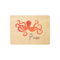 Petite carte en bois abc poulpe W