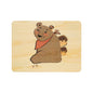Petite carte en bois kids 3 bear W